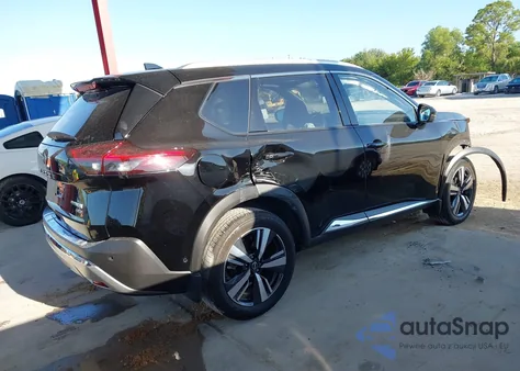 2023 Nissan Rogue Platinum Intelligent Awd z USA, uszkodzony, nr VIN JN8BT3DD4PW308427
